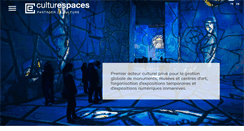 Desktop Screenshot of culturespaces.com